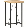 vidaXL - Bartafel - Bruin - Hout - 60 x 60 x 107 cm