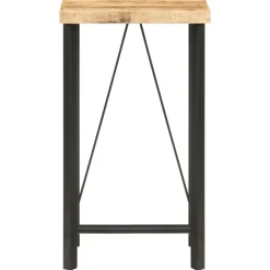 vidaXL - Bartafel - Bruin - Hout - 60 x 60 x 107 cm