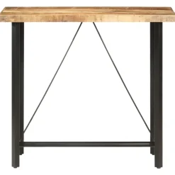 vidaXL - Bartafel - Bruin - Hout - 120 x 58 x 107 cm