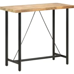 vidaXL - Bartafel - Bruin - Hout - 120 x 58 x 107 cm