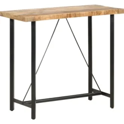 vidaXL - Bartafel - Bruin - Hout - 120 x 58 x 107 cm