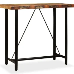 vidaXL - Bartafel - Bruin - Hout - 120 x 60 x 107 cm