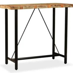 vidaXL - Bartafel - Bruin - Hout - 120 x 60 x 107 cm