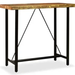 vidaXL - Bartafel - Bruin - Hout - 120 x 60 x 107 cm