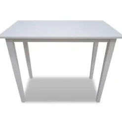 vidaXL - Bartafel - Wit - Hout
