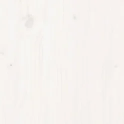 vidaXL - Bed - Wit - Grenenhout - 90 x 200 cm - Zonder matras