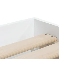 vidaXL - Bed frame met lades - Wit - Bewerkt hout - 90x200 cm