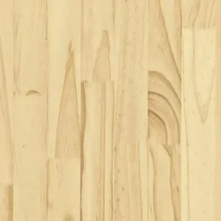 vidaXL - Bed frame met lattenbodem - Naturel - Massief grenenhout - 90x190 cm