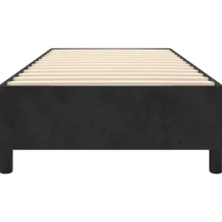 vidaXL - Bed frame zonder matras - Zwart - Fluweel - 90x200 cm