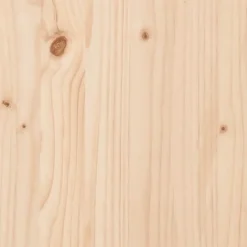 vidaXL - Bedbank - Naturel - Grenenhout - 90x200 cm