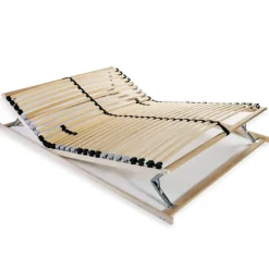 vidaXL - Bedbodem - Bruin - Hout - 140 x 200 cm