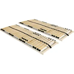 vidaXL - Bedbodem - Bruin - Hout - 80 x 200 cm