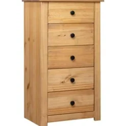 vidaXL - Bijzetkast - Bruin - Grenenhout