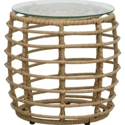 vidaXL - Bistroset - Bruin - Poly rattan