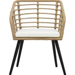 vidaXL - Bistroset - Bruin - Poly rattan