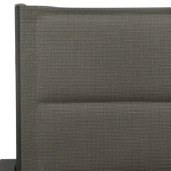 vidaXL - Bistroset - Zwart - Staal