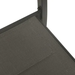 vidaXL - Bistroset - Zwart - Staal