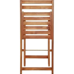 vidaXL - Bistrostoel - Bruin - Hout - 2 stuks