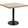 vidaXL - Bistrotafel - Bruin - MDF - 80 x 80 x 75 cm