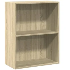 vidaXL - Boekenkast - Bruin - Bewerkt hout