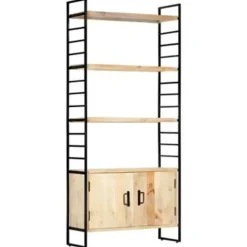 vidaXL - Boekenkast - Bruin - Hout