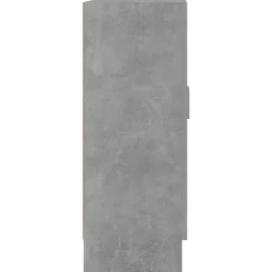 vidaXL - Boekenkast - Grijs - Bewerkt hout