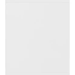 vidaXL - Boekenkast - Wit - Bewerkt hout