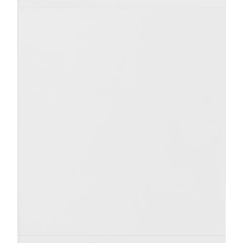 vidaXL - Boekenkast - Wit - Bewerkt hout