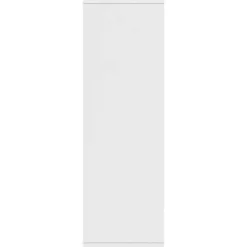 vidaXL - Boekenkast - Wit - Bewerkt hout