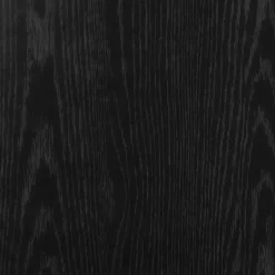 vidaXL - Boekenkast met 3 deuren voor woonkamers - Zwart - Hout - 40x24x77 cm