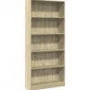 vidaXL - Boekenkast met 5 vakken - Sonoma eiken - Bewerkt hout - 80x24x176 cm