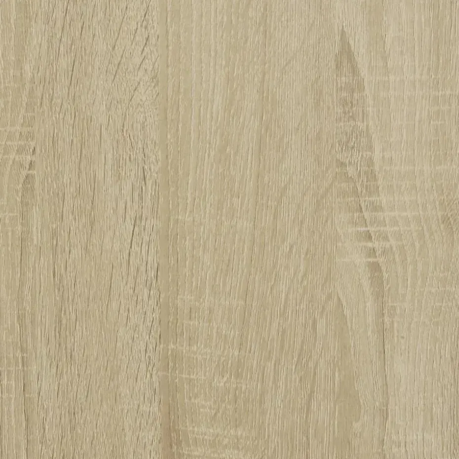 vidaXL - Boekenkast met 5 vakken - Sonoma eiken - Bewerkt hout - 80x24x176 cm