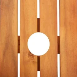 vidaXL - Buiten Eettafel - Bruin - Hout - 150 x 90 x 74 cm