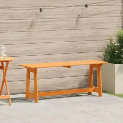 vidaXL - Buitenenbank - Naturel - Massief acaciahout - 119x35x47 cm