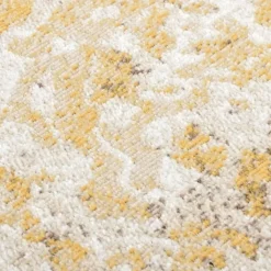 vidaXL - Buitenkleed - Geel - Polypropyleen - 80 x 150 cm