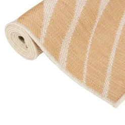 vidaXL - Buitenkleed - Geel - Kunststof - 200 x 280 cm