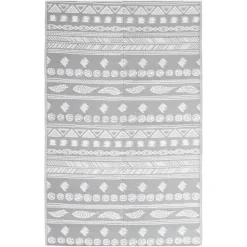 vidaXL - Buitenkleed - Grijs - Polypropyleen - 160 x 230 cm