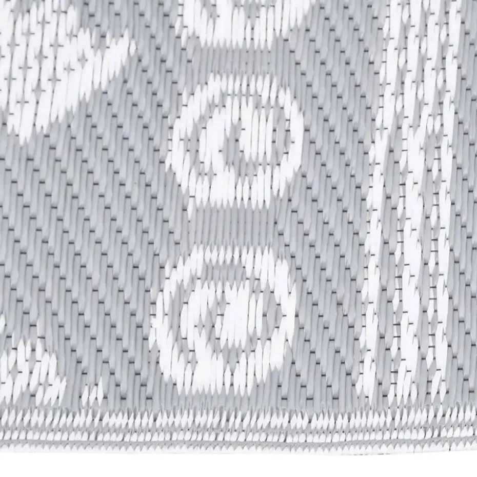 vidaXL - Buitenkleed - Grijs - Polypropyleen - 160 x 230 cm