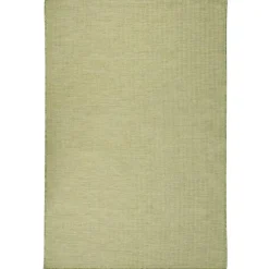 vidaXL - Buitenkleed - Groen - Kunststof - 120 x 170 cm