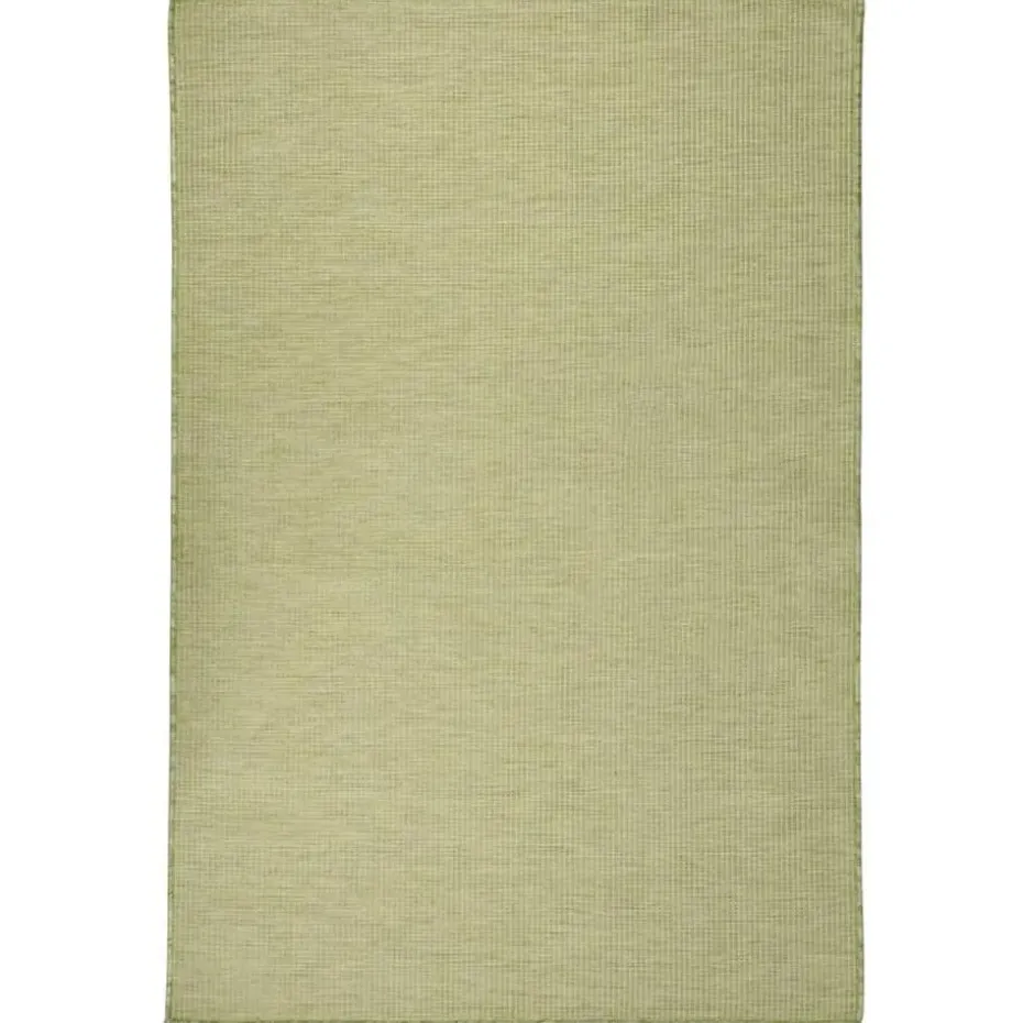 vidaXL - Buitenkleed - Groen - Kunststof - 120 x 170 cm