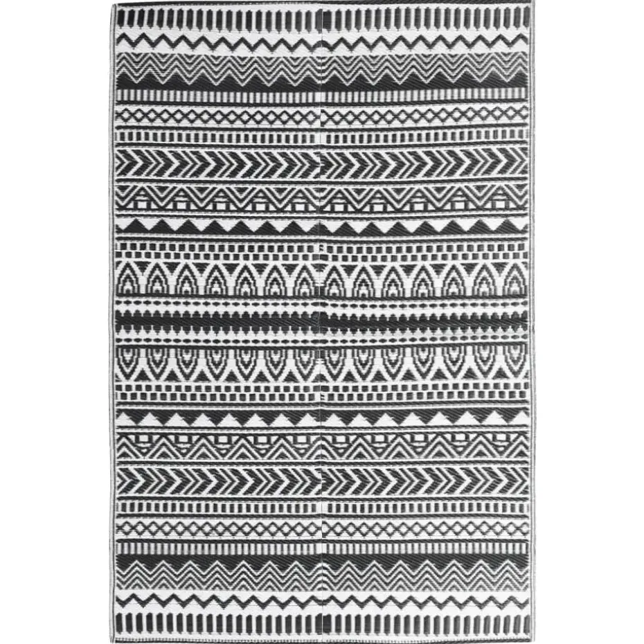 vidaXL - Buitenkleed - Zwart - Polypropyleen - 160 x 230 cm