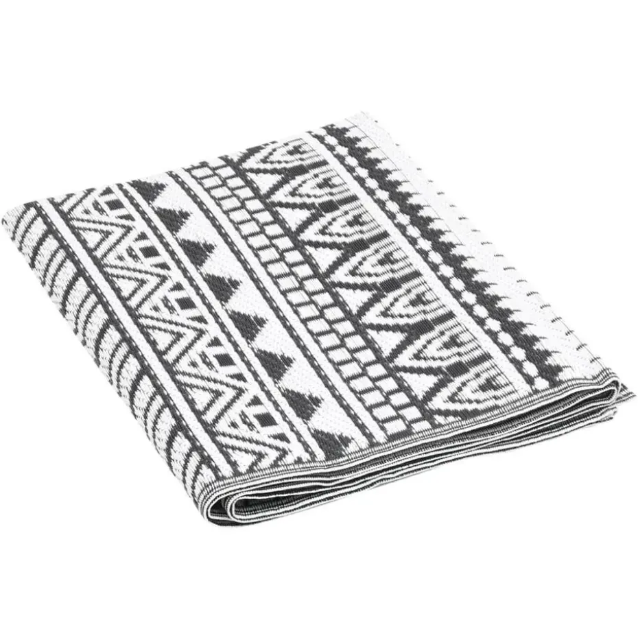 vidaXL - Buitenkleed - Zwart - Polypropyleen - 190 x 290 cm