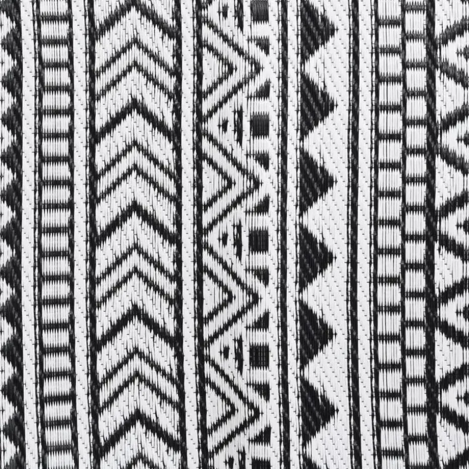 vidaXL - Buitenkleed - Zwart - Polypropyleen - 190 x 290 cm