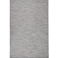 vidaXL - Buitenkleed - Zwart - Kunststof - 120 x 170 cm