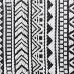 vidaXL - Buitenkleed - Zwart - Polypropyleen - 80 x 150 cm