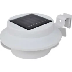 vidaXL - Buitenlamp - Wit - Kunststof - 6 stuks