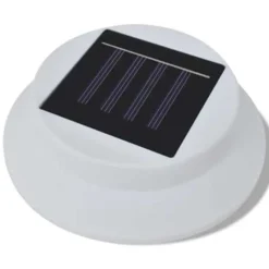 vidaXL - Buitenlamp - Wit - Kunststof - 6 stuks