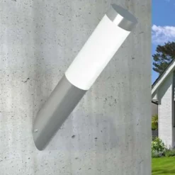 vidaXL - Buitenverlichting - Zilver - Roestvrij staal