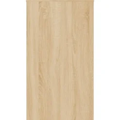 vidaXL - Bureau - Bruin - Bewerkt hout