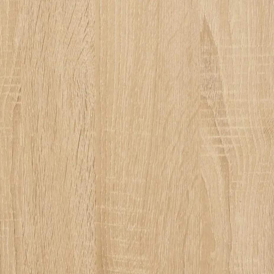 vidaXL - Bureau - Bruin - Bewerkt hout